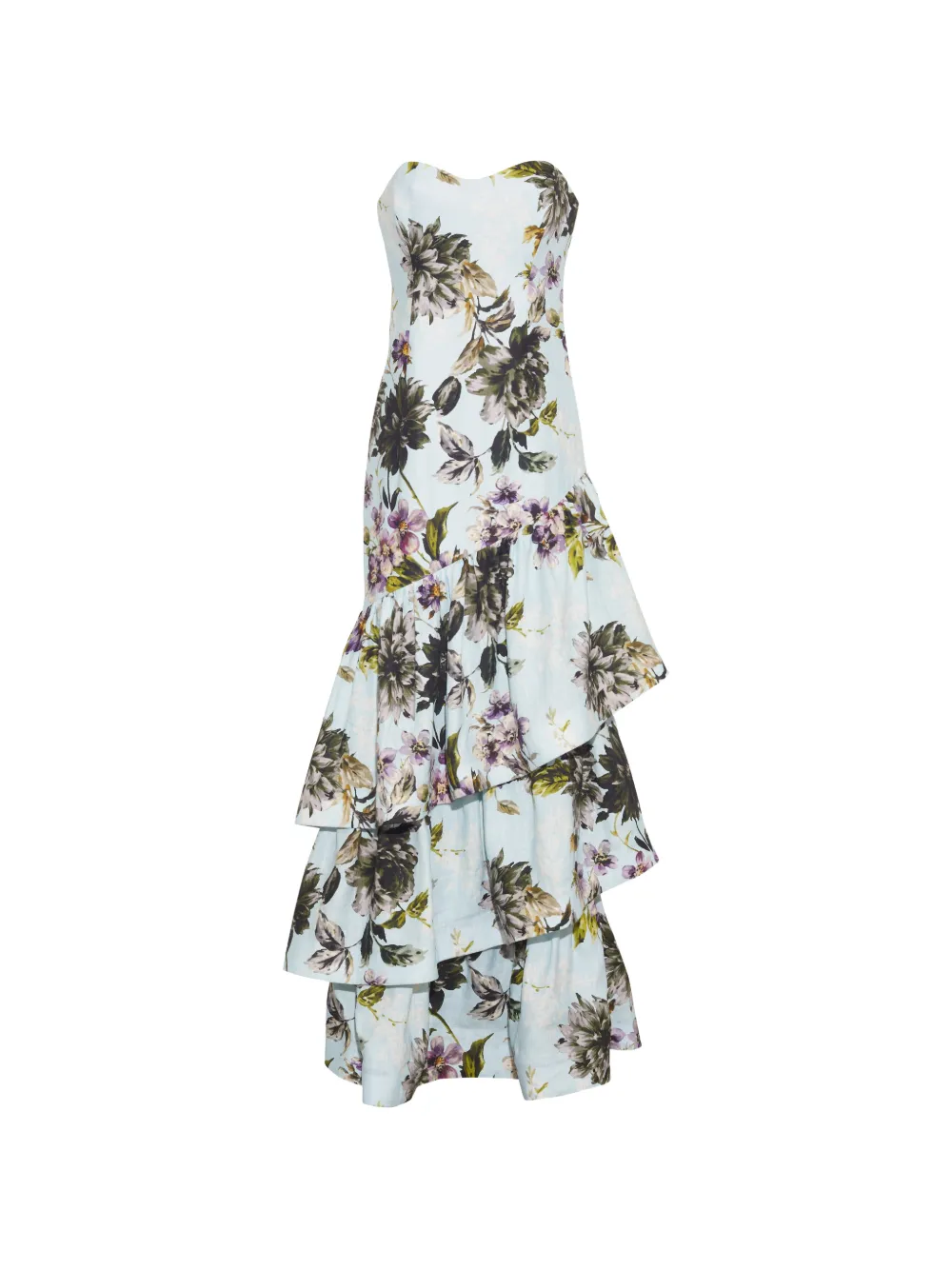 Cara Cara Willa strapless maxi dress - Blu