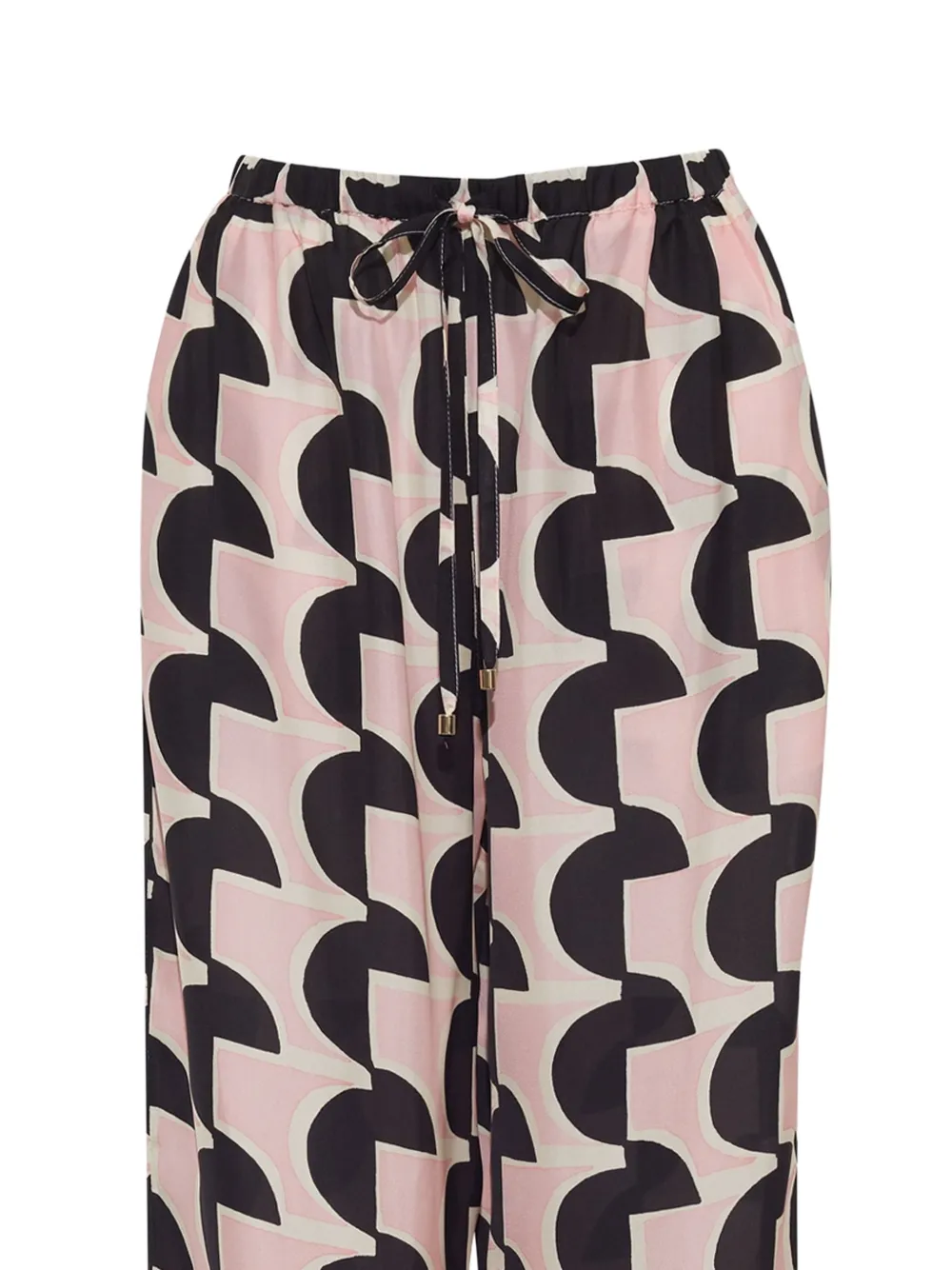  Cara Cara Girona Geometric-pattern Trousers - Pink 