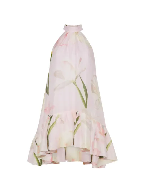 Cara Cara Vestido Arca floral com babados