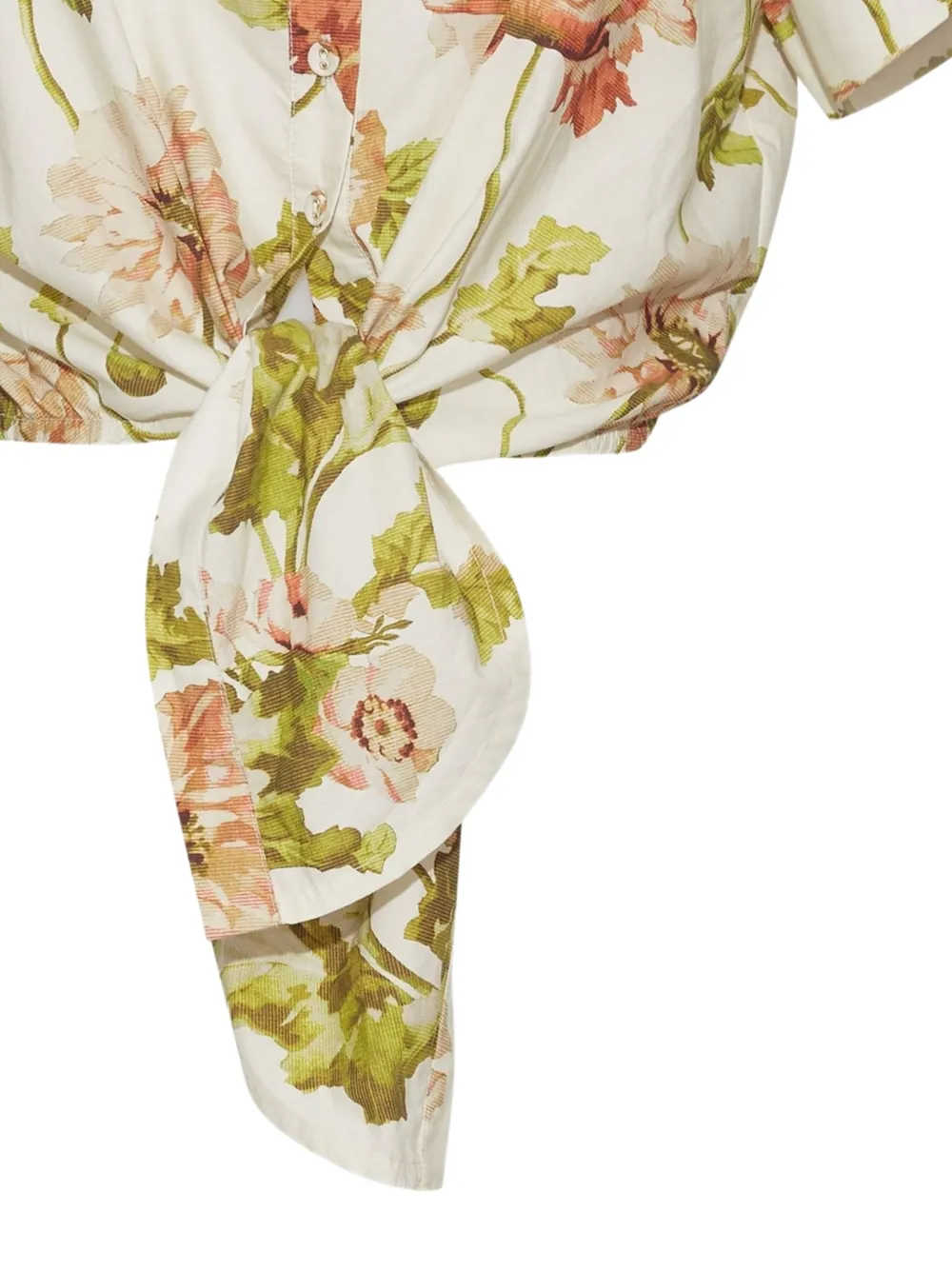  Cara Cara Asbury Floral-pattern Shirt - Neutrals 