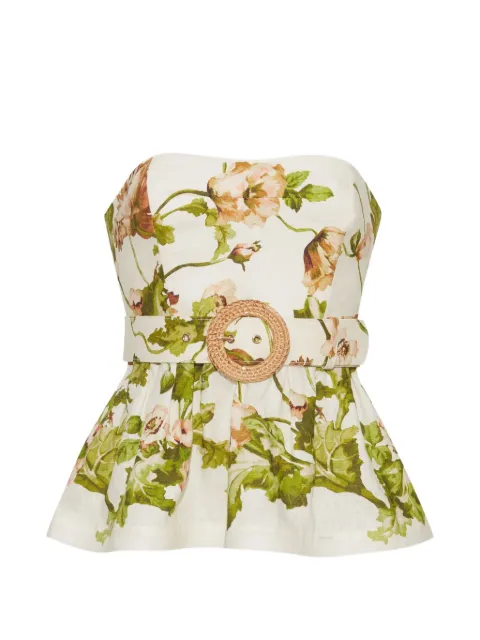 Cara Cara Blusa Tilda com padronagem floral