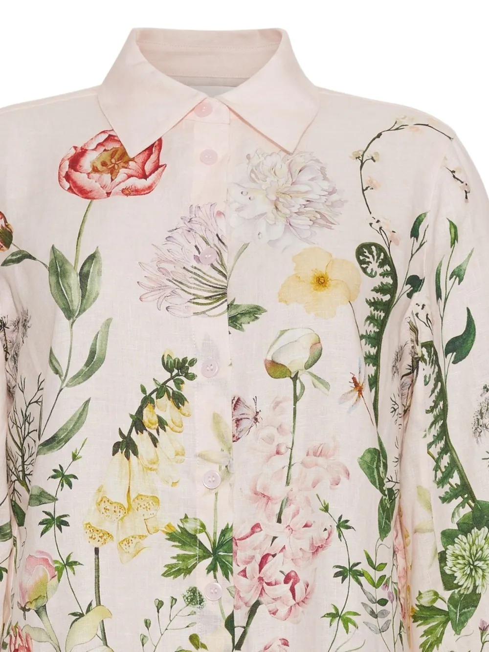  Cara Cara Perfect Floral-pattern Shirt - Pink 