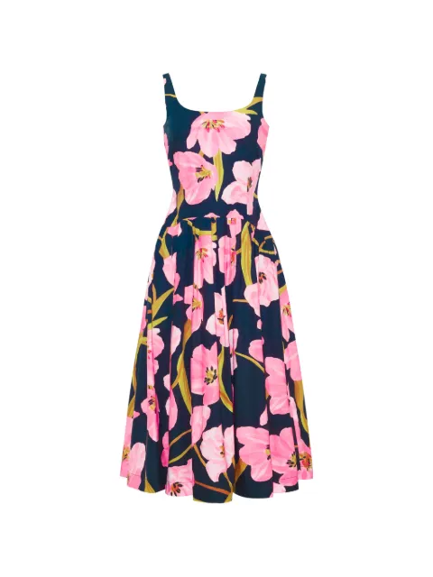 Cara Cara Regio floral-print midi dress