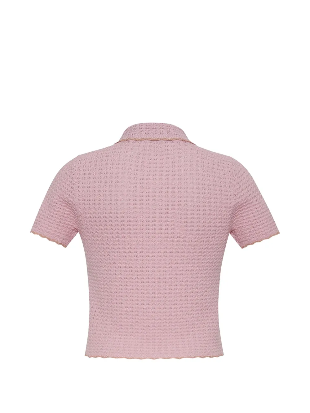 Melody Tipped Polo Top