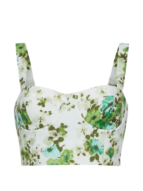 Cara Cara Claudine floral-print top