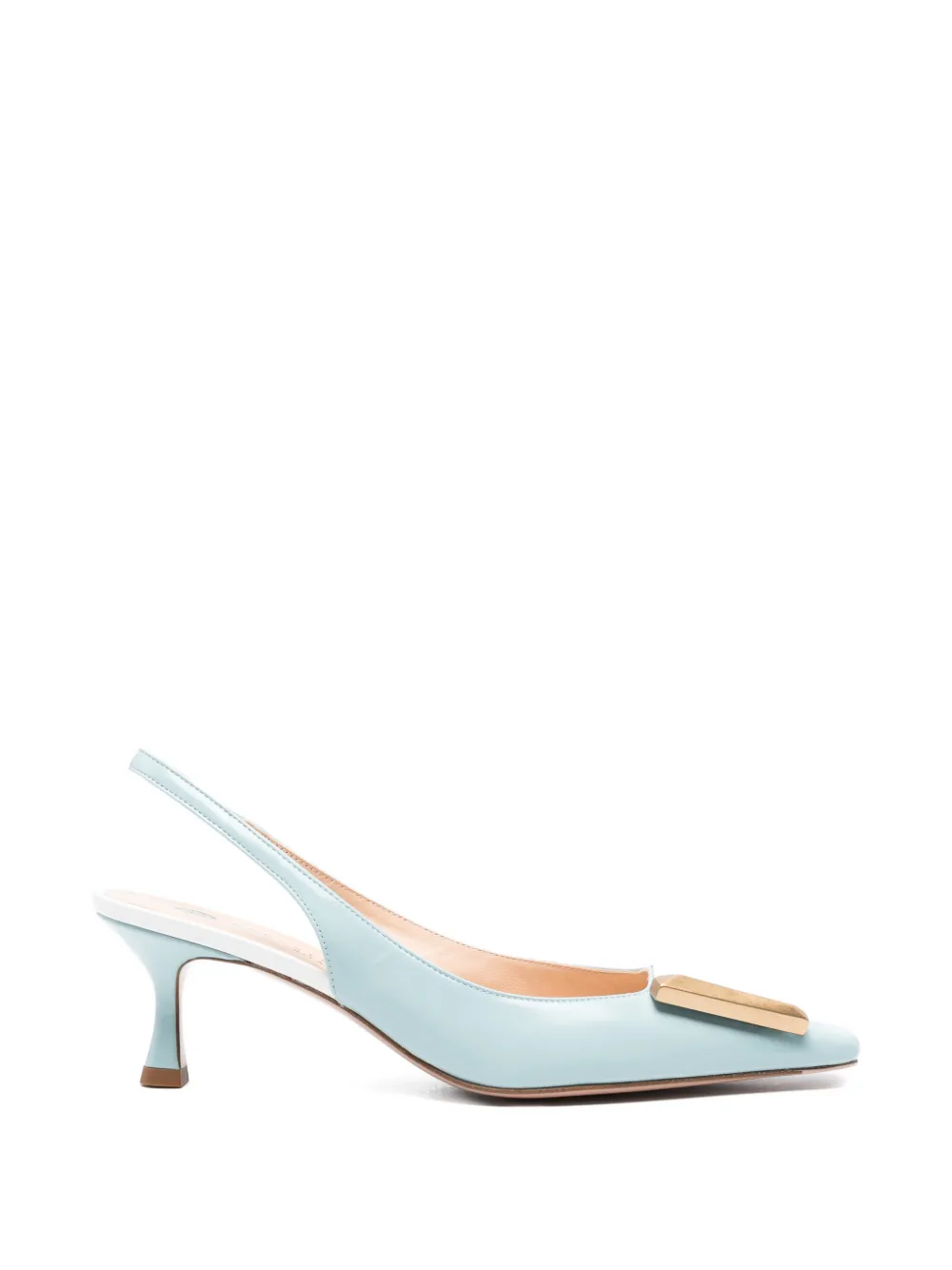 Roberto Festa slingback-strap pumps Blauw