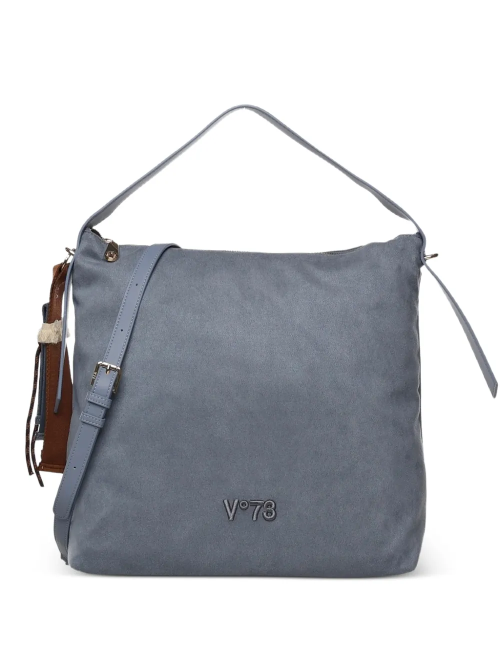 V°73 tassel tote bag - Blu