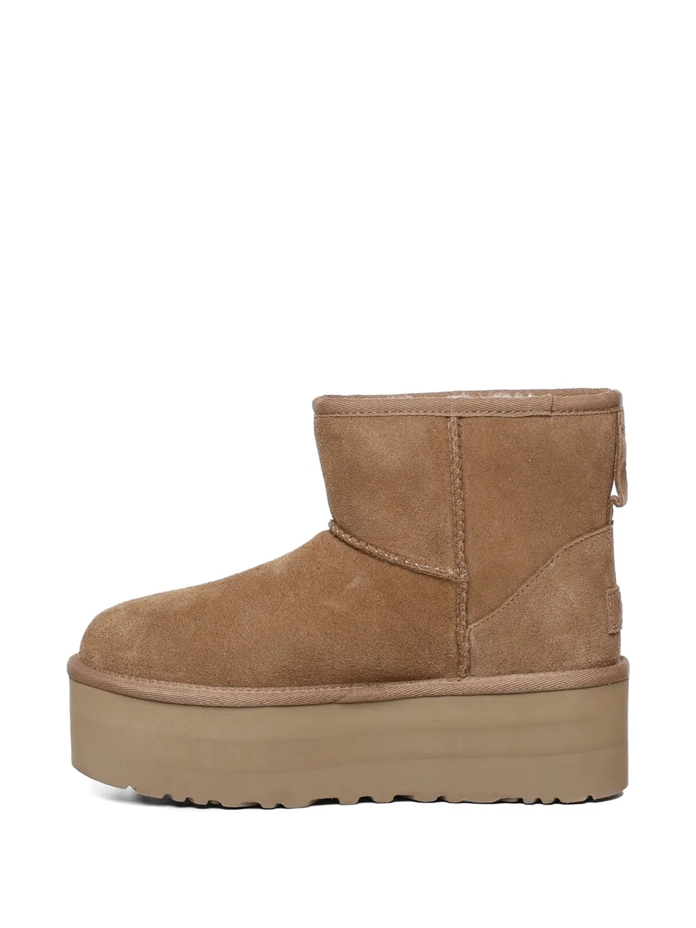 UGG platform mini boots Beige