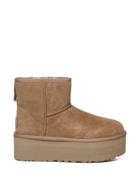 UGG botas con plataforma mini