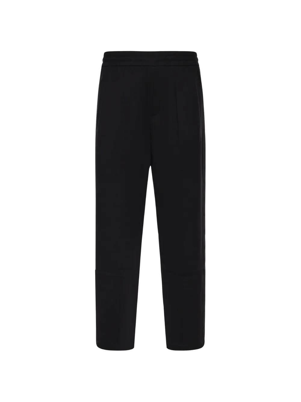 Emporio Armani elasticated-waistband track pants - Nero