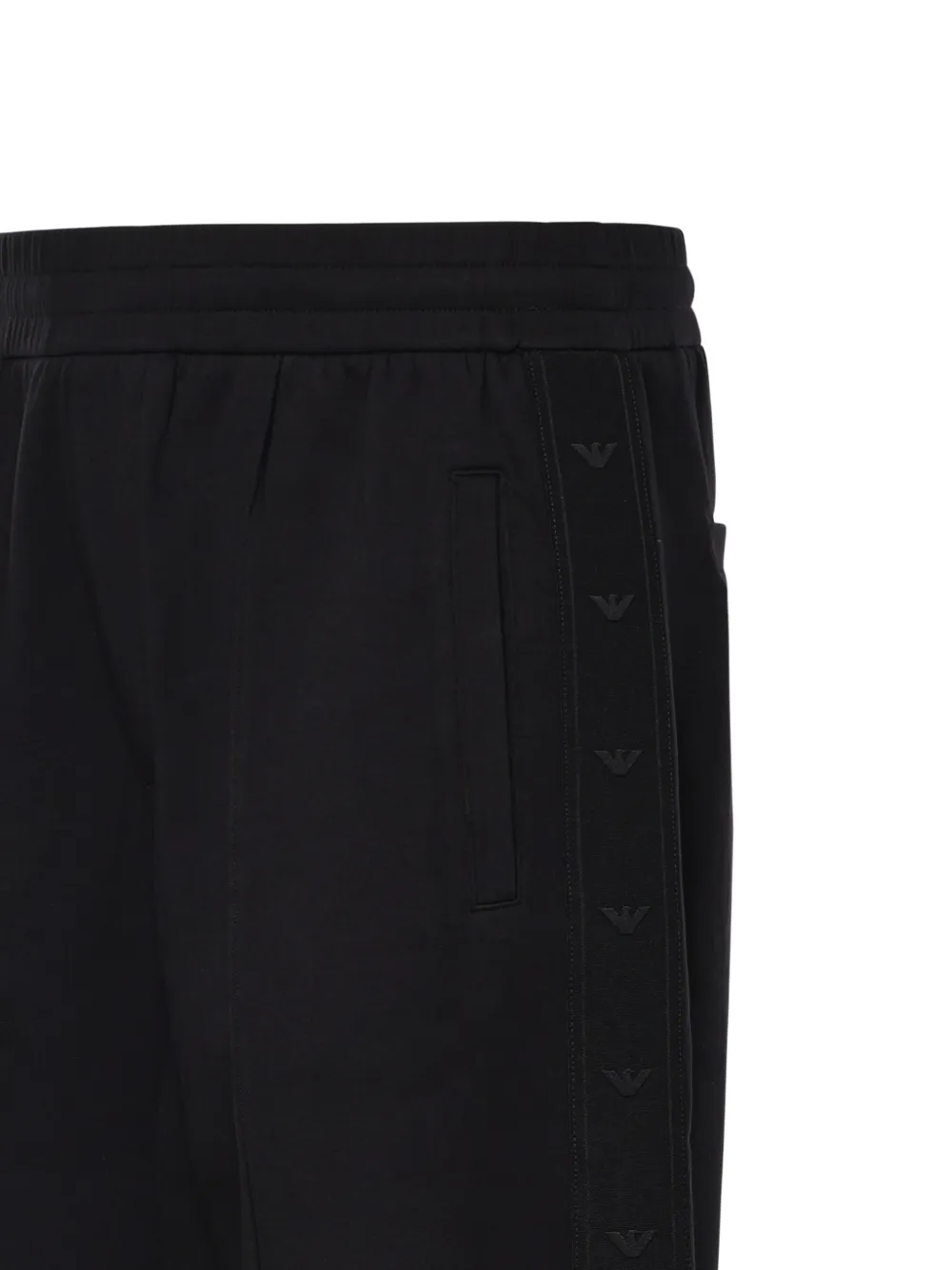 Emporio Armani Trainingsbroek met trekkoord Zwart