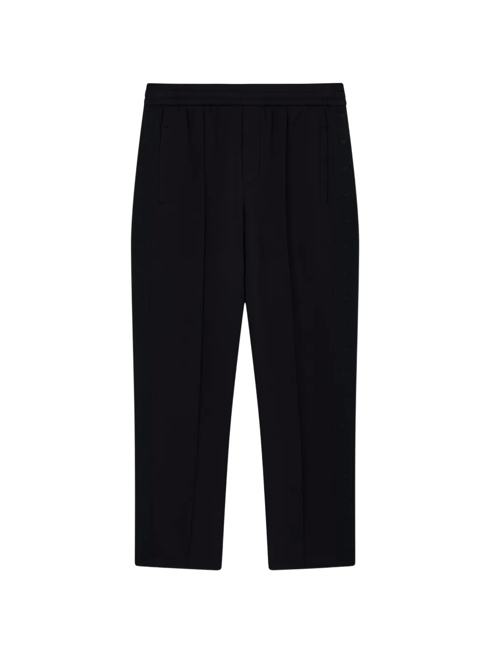 Emporio Armani elasticated-waistband track pants - Nero