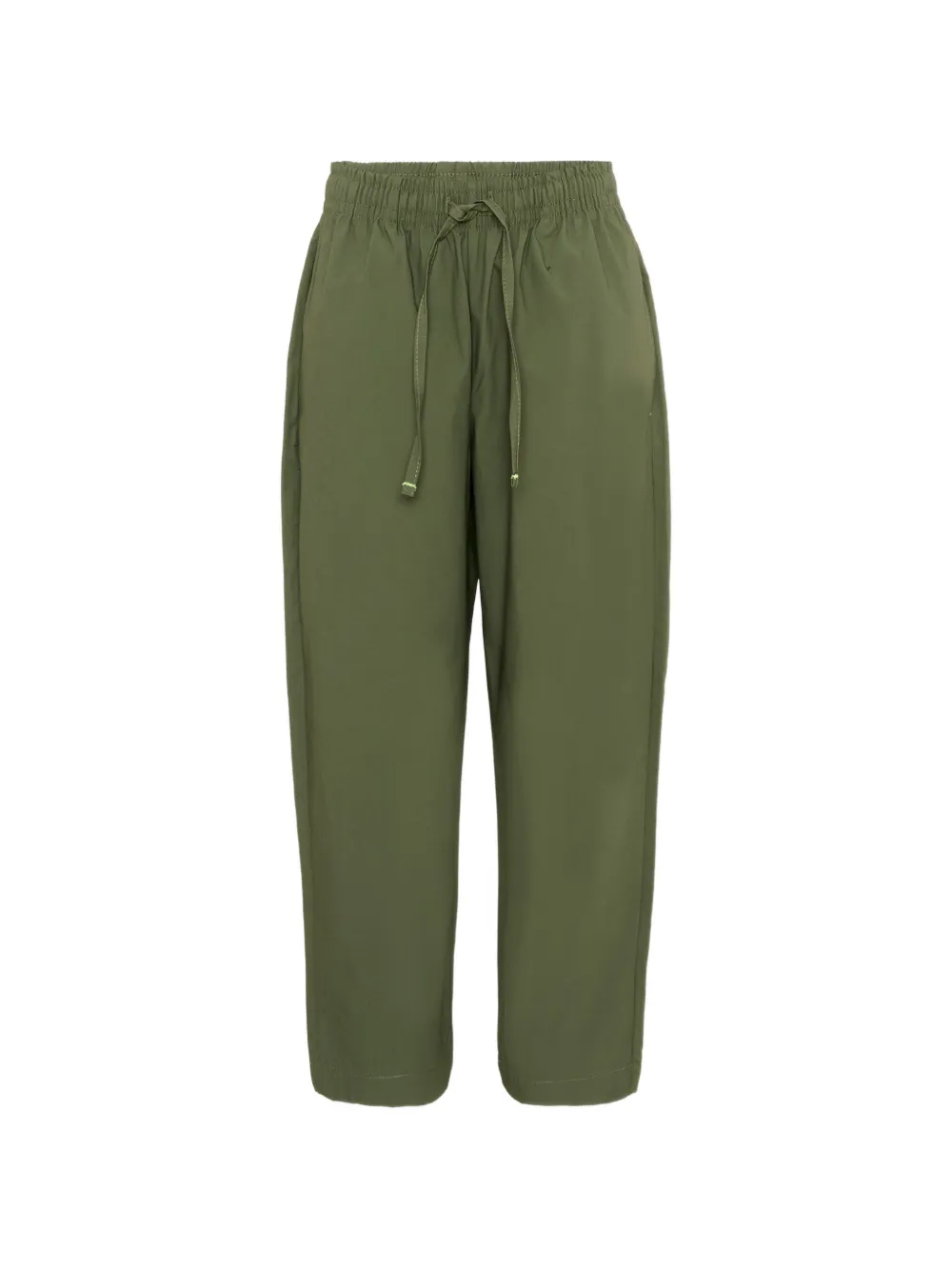MSGM Kids drawstring pocket trousers - Verde