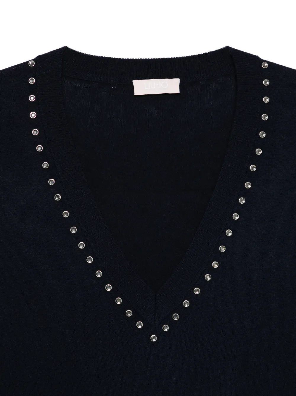  Liu Jo V-neck Sweater - Blue 
