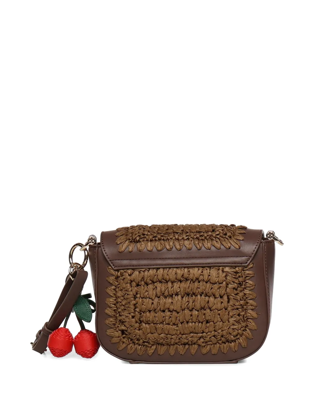 Cherry Woven Shoulder Bag