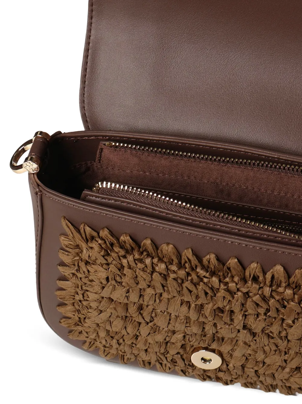 Cherry Woven Shoulder Bag