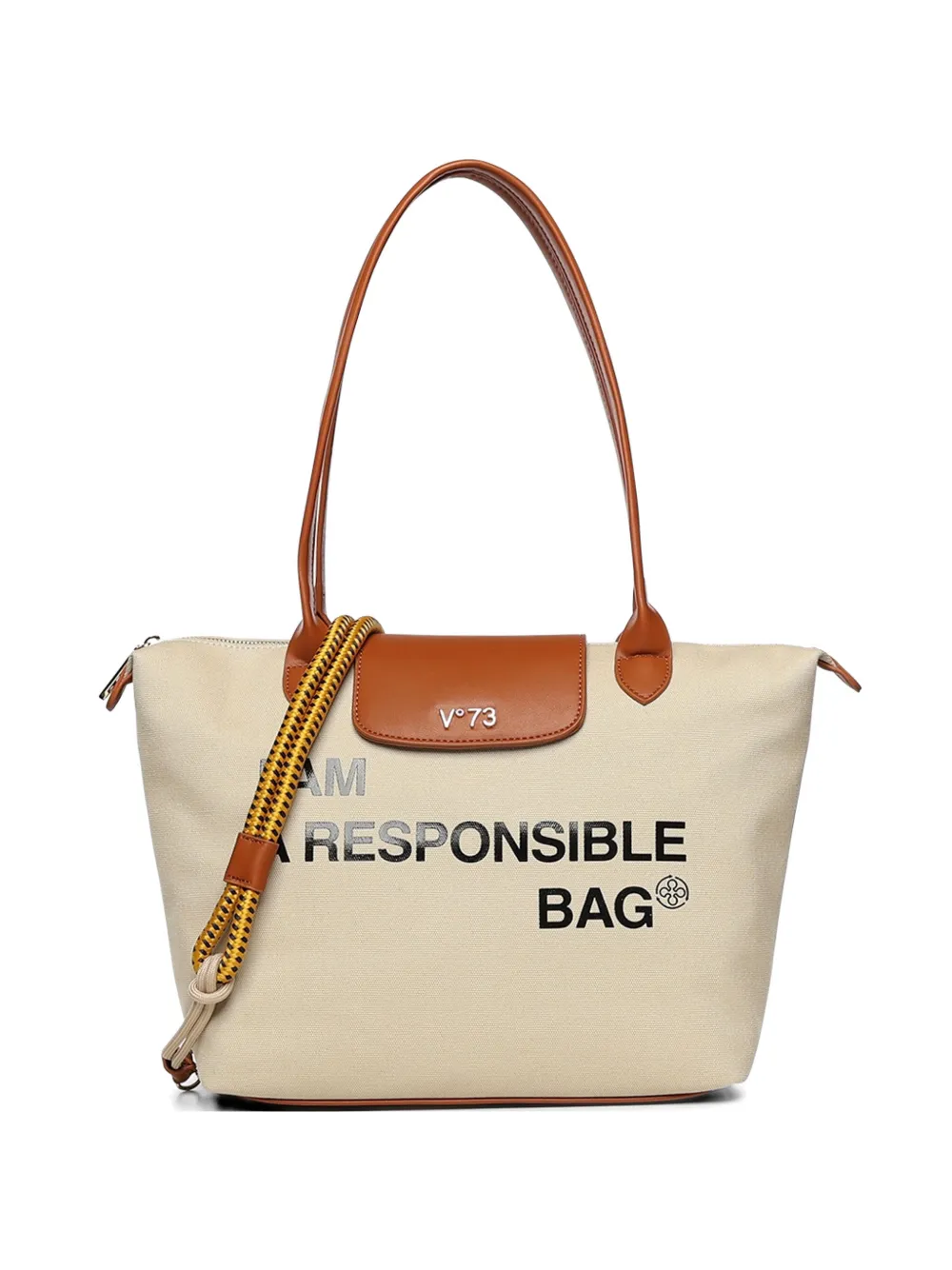 V73 Responsibility Shoulder Bag In Neutral
