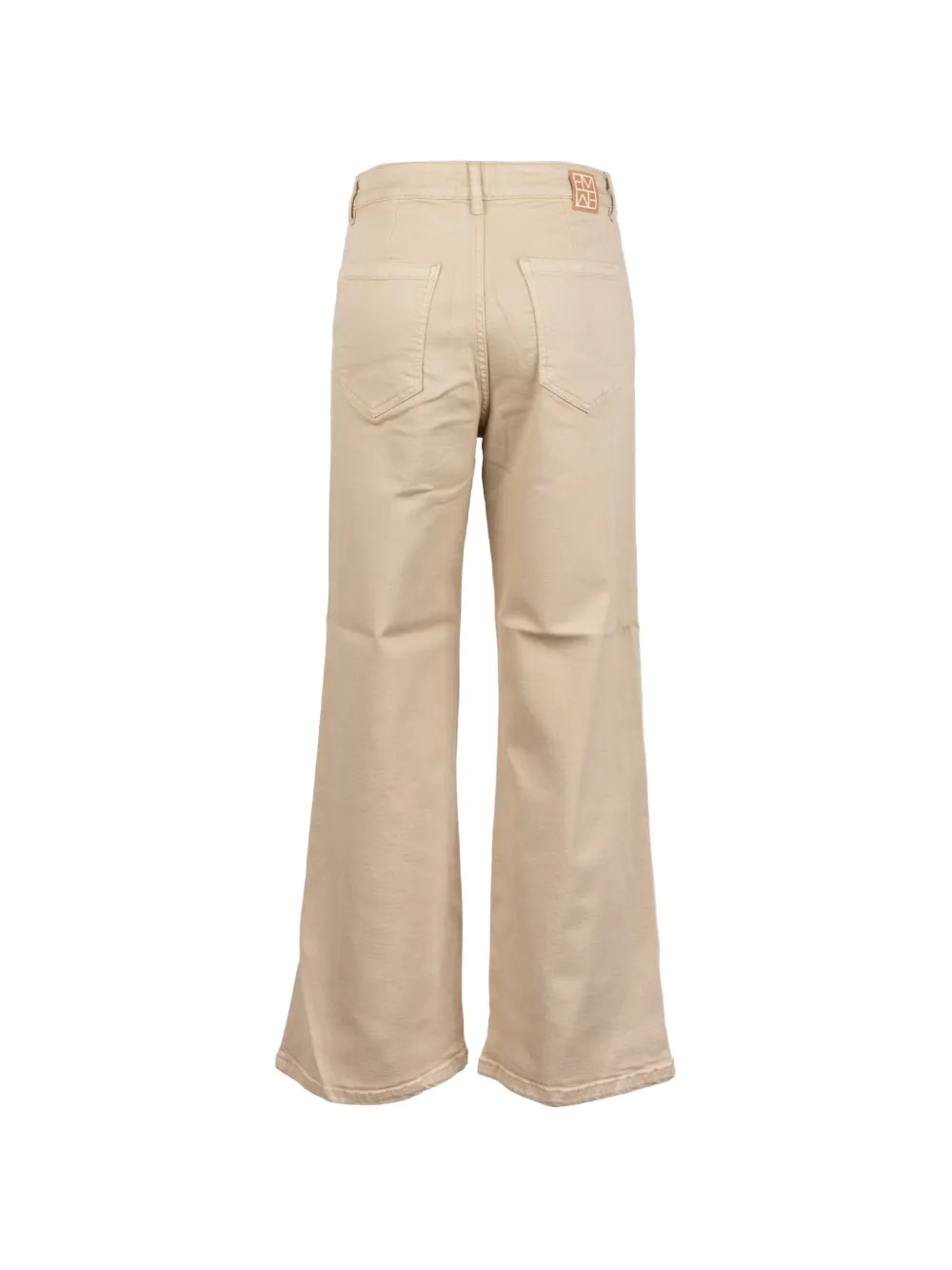  Marella Logo-patch Flared Jeans - Neutrals 