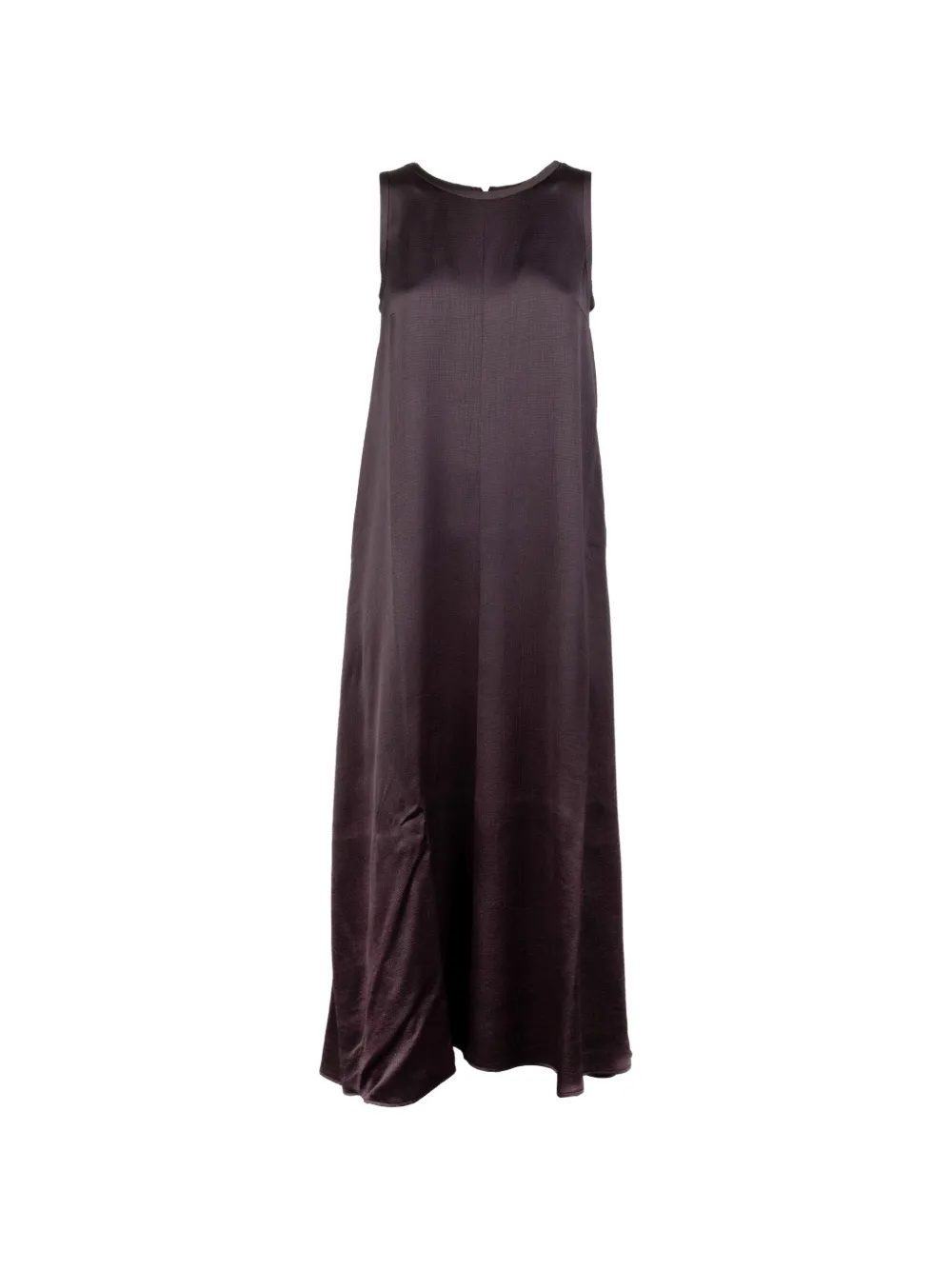 Marella sleeveless midi dress - Marrone
