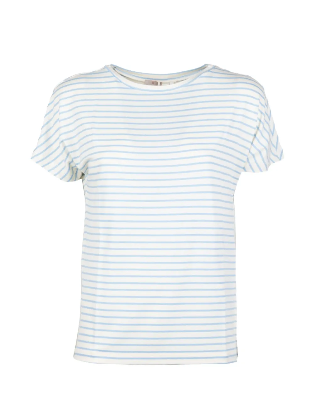 Marella T-shirt Emme a righe - Bianco