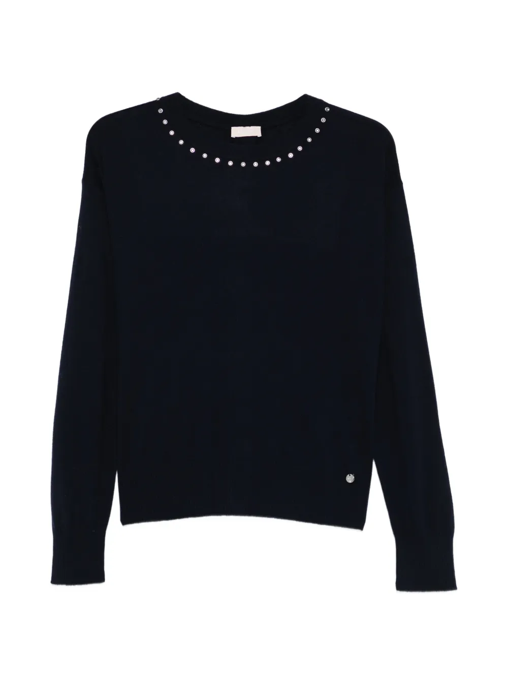 LIU JO crew-neck sweater - Blu