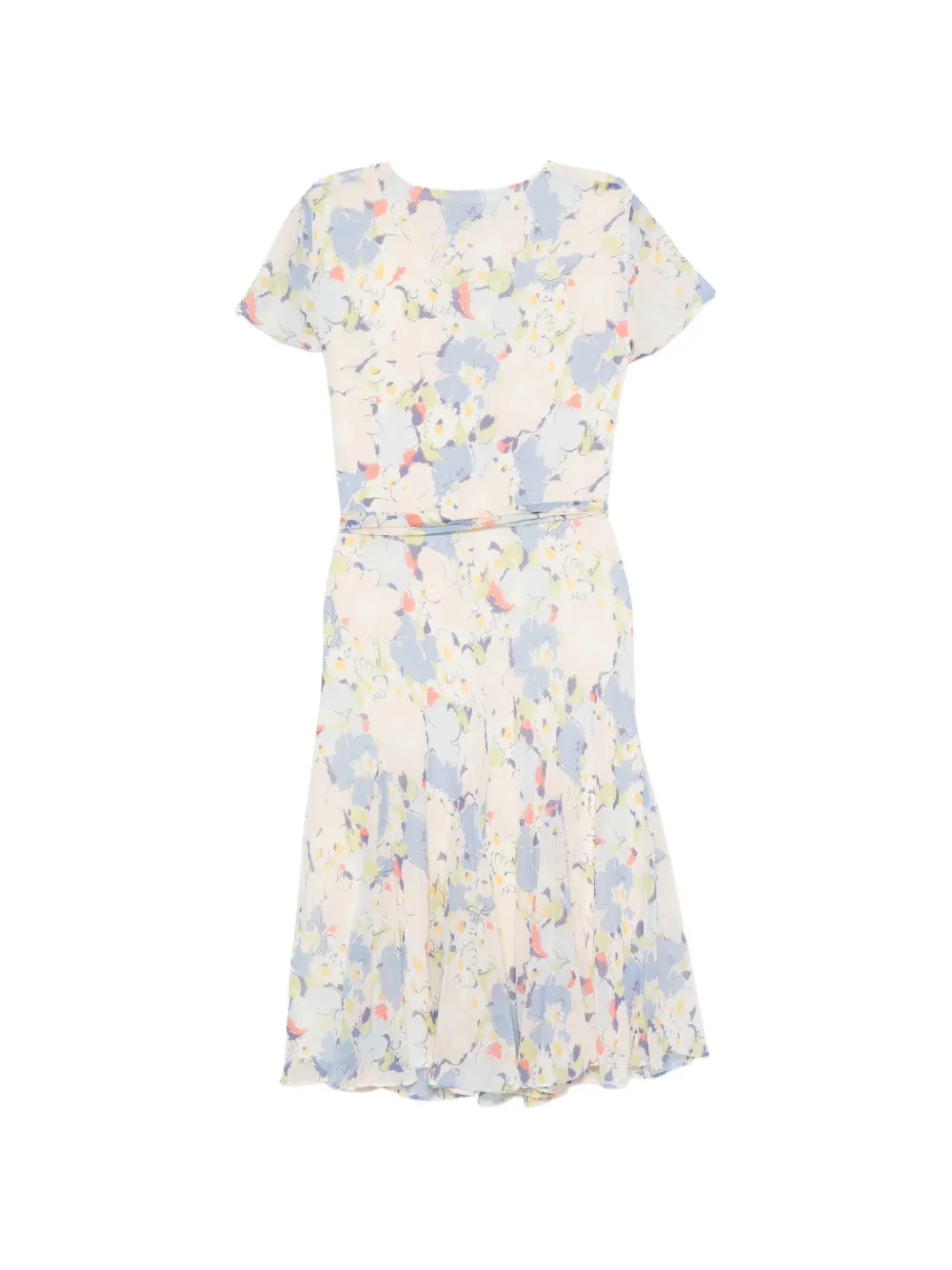Lauren Ralph Lauren Midi-jurk met bloemenprint Beige
