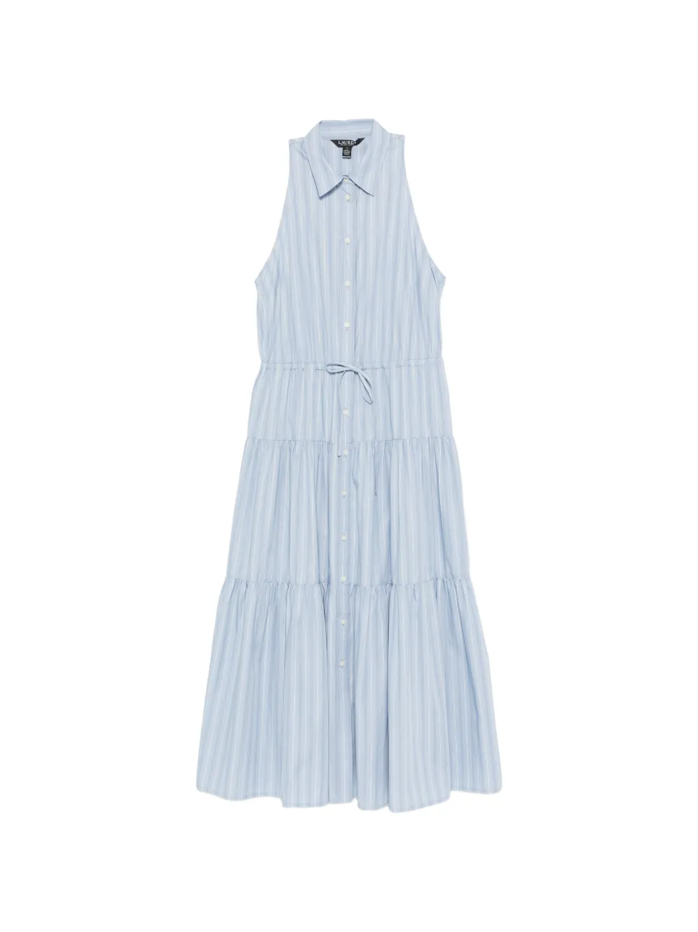 Lauren Ralph Lauren striped woven dress - Blu
