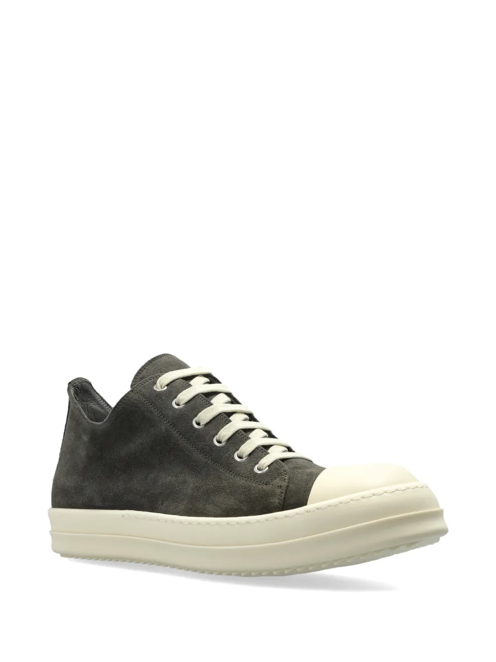 Rick Owens Low lace-up sneakers Grijs