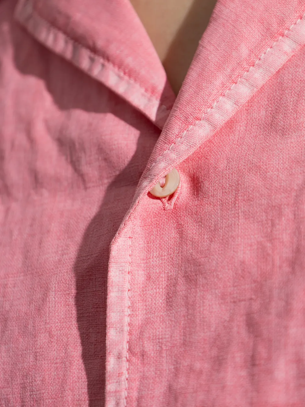 DSQUARED2 Blouse met zak en knopen Roze