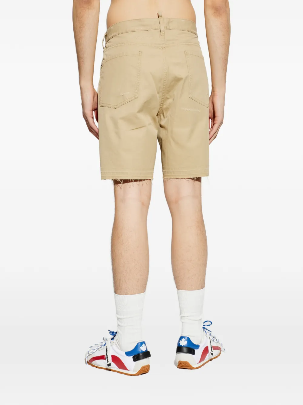 DSQUARED2 ダメージ加工 ショートパンツ DSQUARED2 ダメージ ショートパンツ | ニュートラル | FARFETCH JP