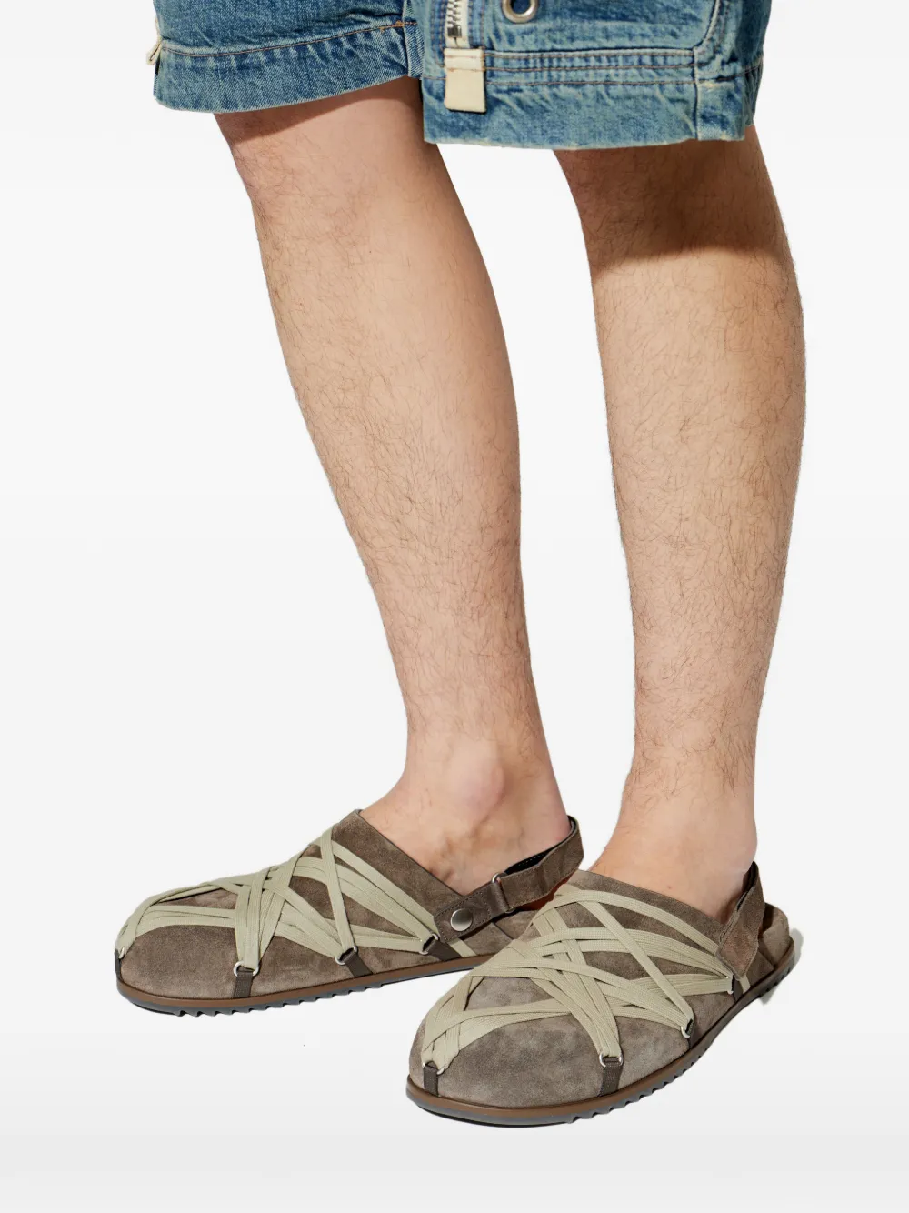 Rick Owens Megalace mules Bruin