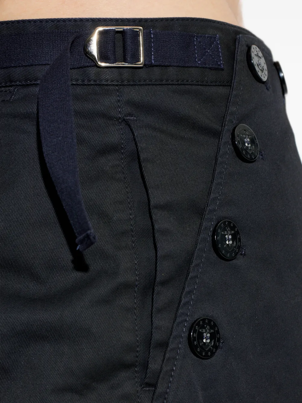 Dsquared2 Drawstring Trousers In Blue