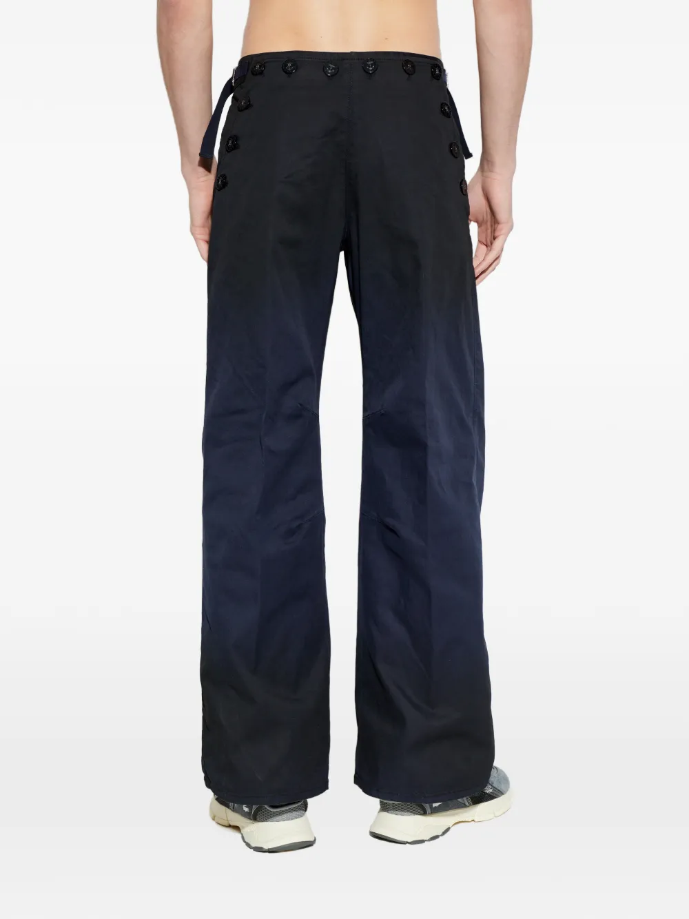 Dsquared2 Drawstring Trousers In Blue