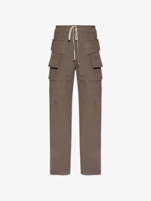 Rick Owens DRKSHDW bukser med snoretræk og lomme