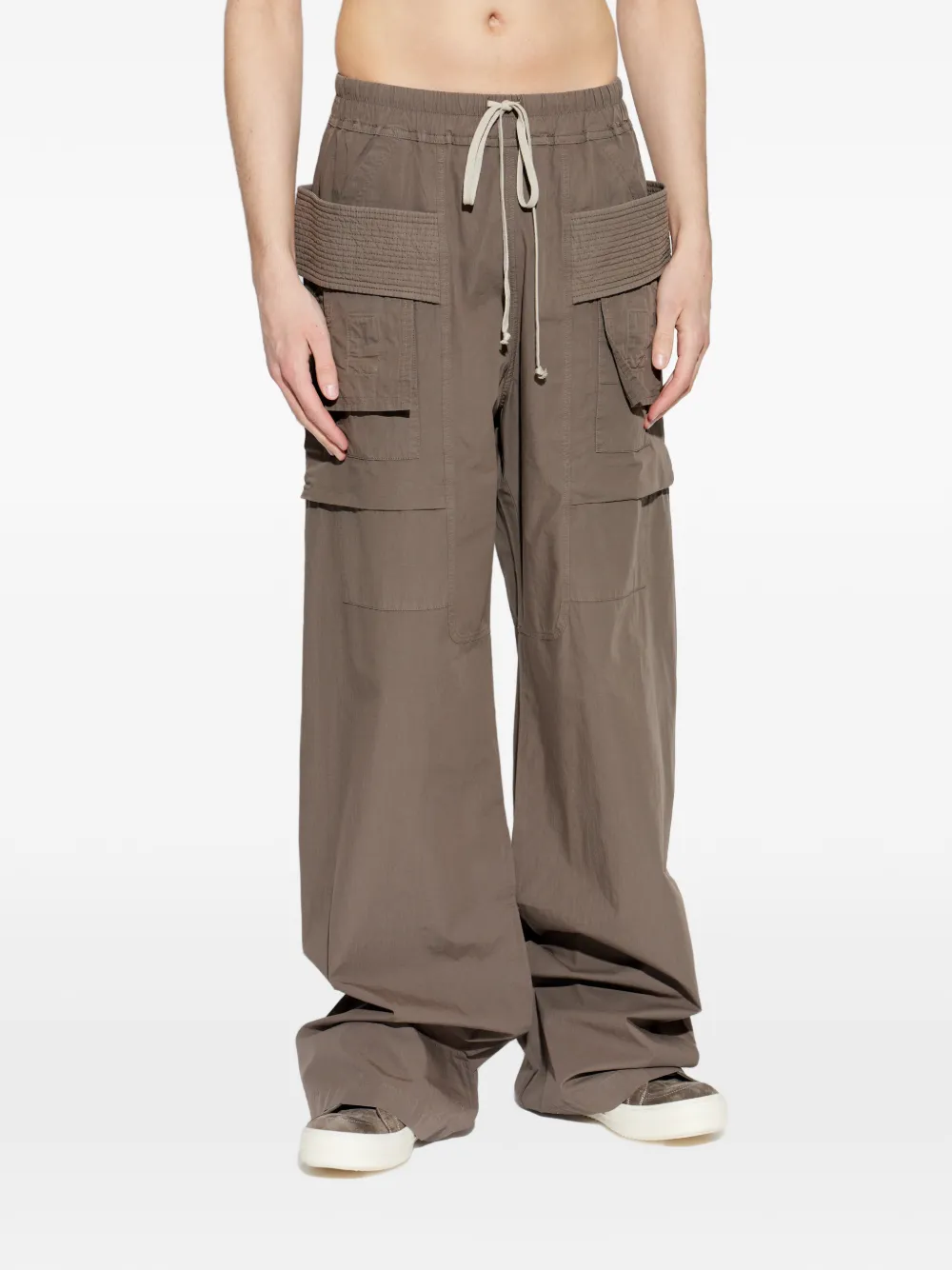 Rick Owens DRKSHDW Broek met trekkoord Bruin