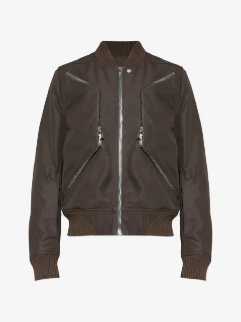 Rick Owens Temple Heizer Flight jacket