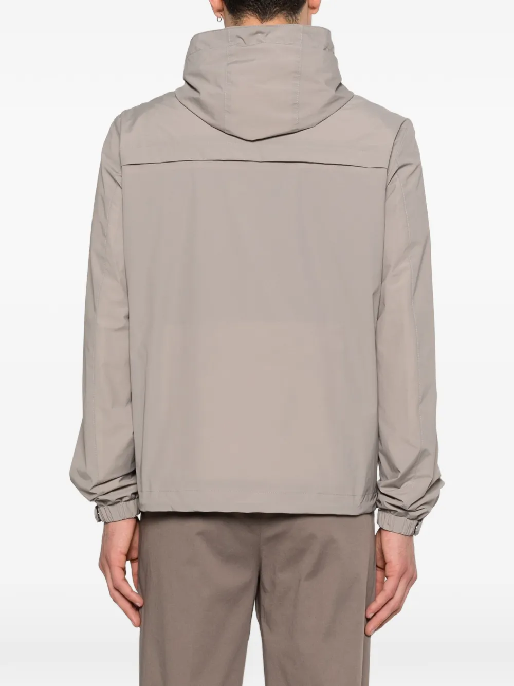Corneliani Jack met capuchon en rits Beige