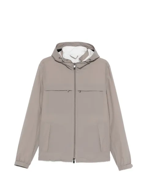Corneliani hooded zip jacket