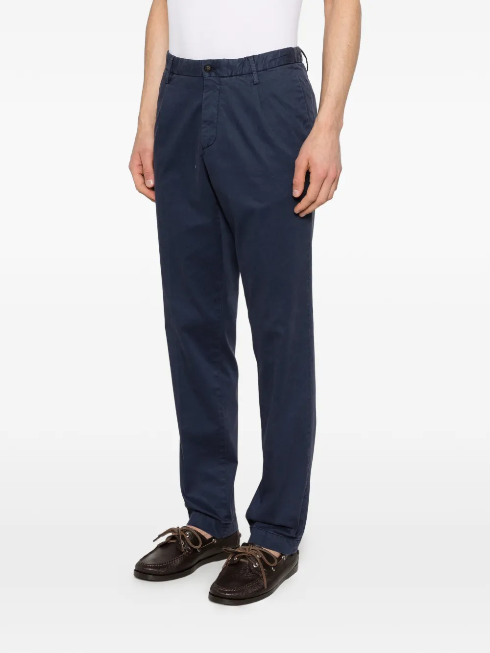 Corneliani Plooibroek Blauw