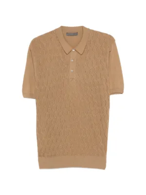 Corneliani ストライプ ニットポロシャツ | グレー | FARFETCH JP