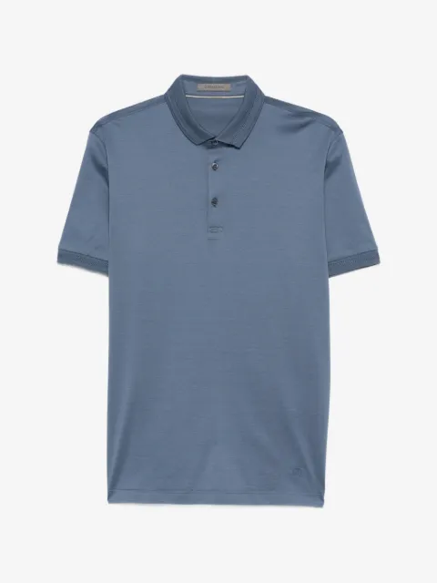 Corneliani short-sleeve polo shirt