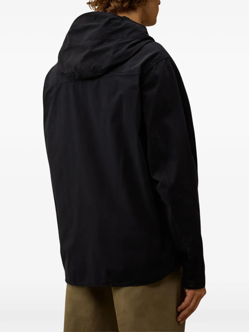 C.P. Company Jack met capuchon Zwart