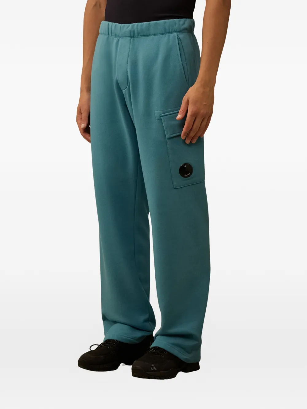 C.P. Company Trainingsbroek met cargo zak Blauw