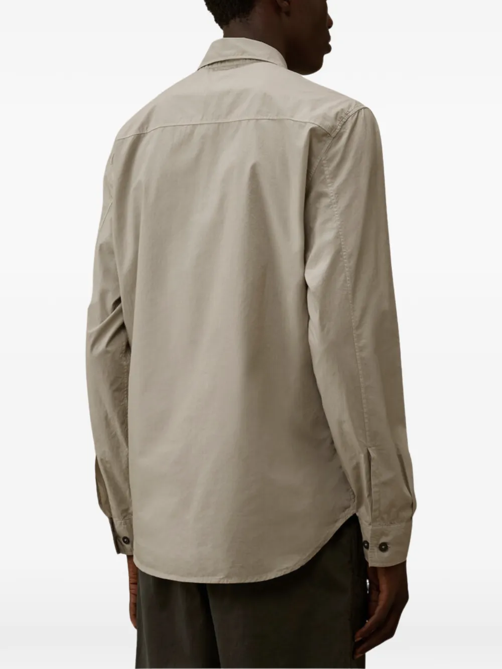 C.P. Company Overhemd met borstzak Beige