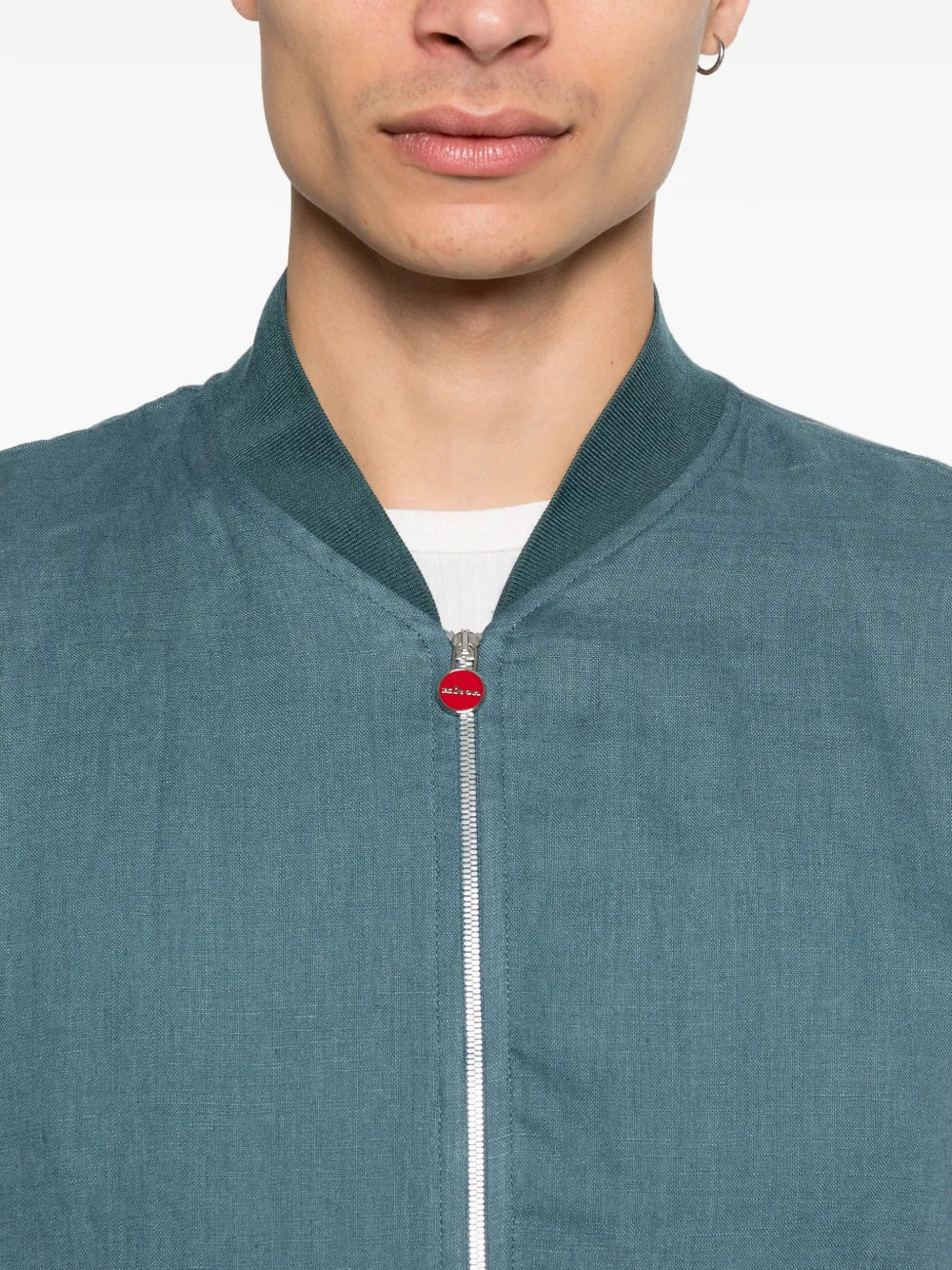 Zipped Linen Jacket