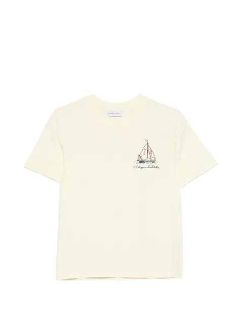 Maison Labiche sailboat-embroidery T-shirt