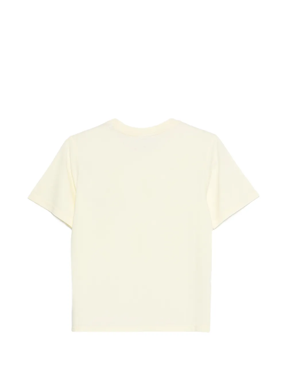  Maison Labiche Sailboat-embroidery T-shirt - Neutrals 