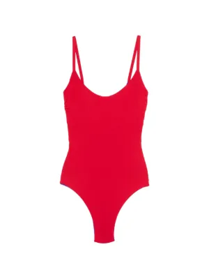 Let's Swim ロゴ ワンピース水着 | レッド | FARFETCH JP