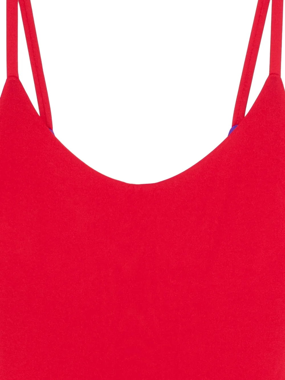  Fisico Crew-neck Swimsuit - Red 