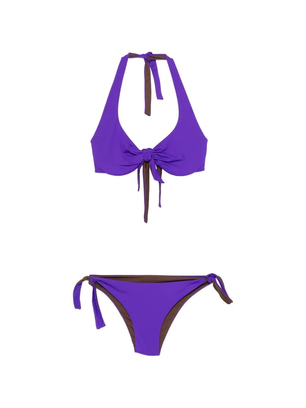 Fisico tie-detail bikini - Viola